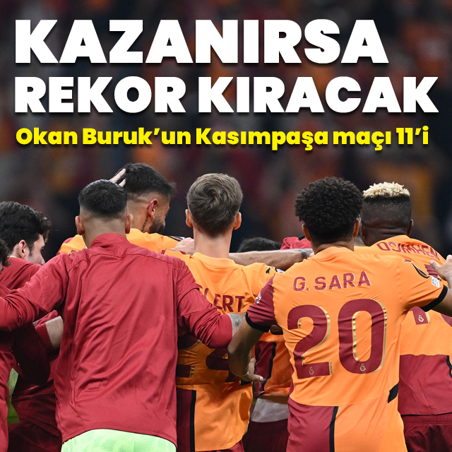 Galatasaray rekor için sahada