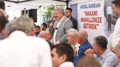 "Mobil Başkan" vatandaşla buluştu