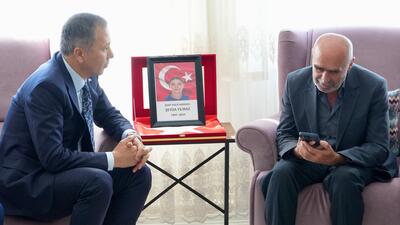 Cumhurbaşkanı Erdoğan'dan şehidin babasına telefon