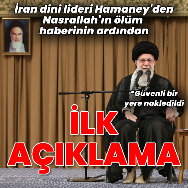 İran lideri Hamaney'den ilk açıklama