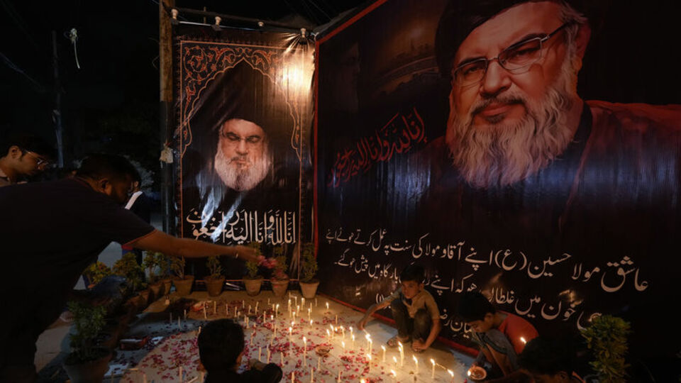 Nasrallah'ın cansız bedeni enkaz altından çıkarıldı