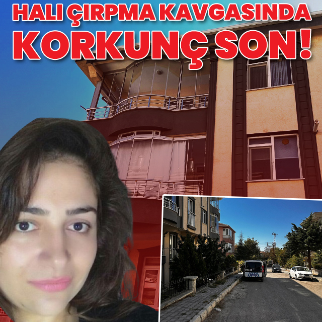 Halı çırpma kavgasında korkunç son!