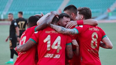 Amed SK, Malatya'da rahat kazandı!