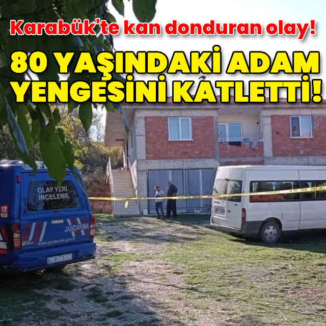 Kan donduran olay! 80 yaşındaki adam yengesini öldürdü