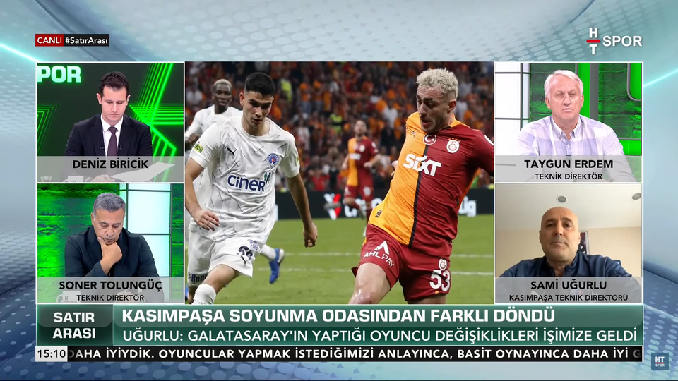 "Kırılma noktası Cafu-Gökhan değişikliği"