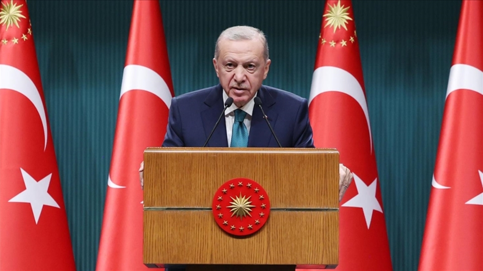 Cumhurbaşkanı Erdoğan'dan açıklamalar