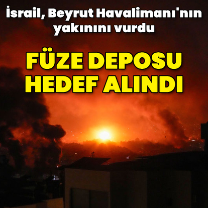 İsrail, Lübnan'da füze deposu vurdu