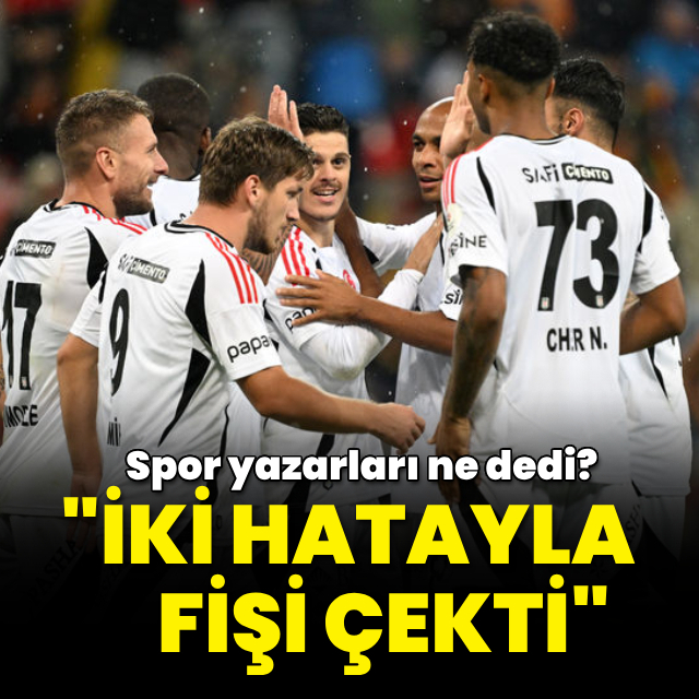 "İki hatayla fişi çekti"