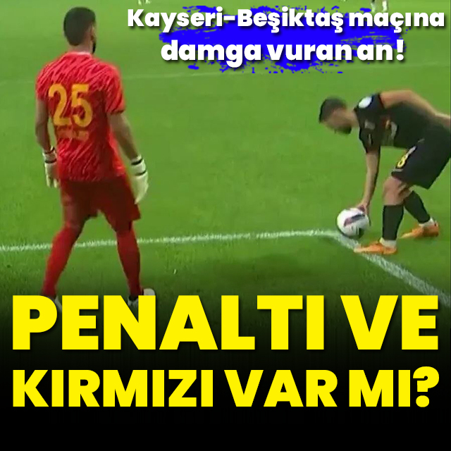 Penaltı ve kırmızı var mı?
