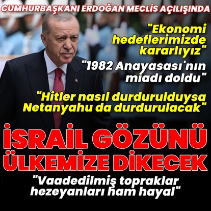  TBMM'de yeni yasama yılı başladı!
