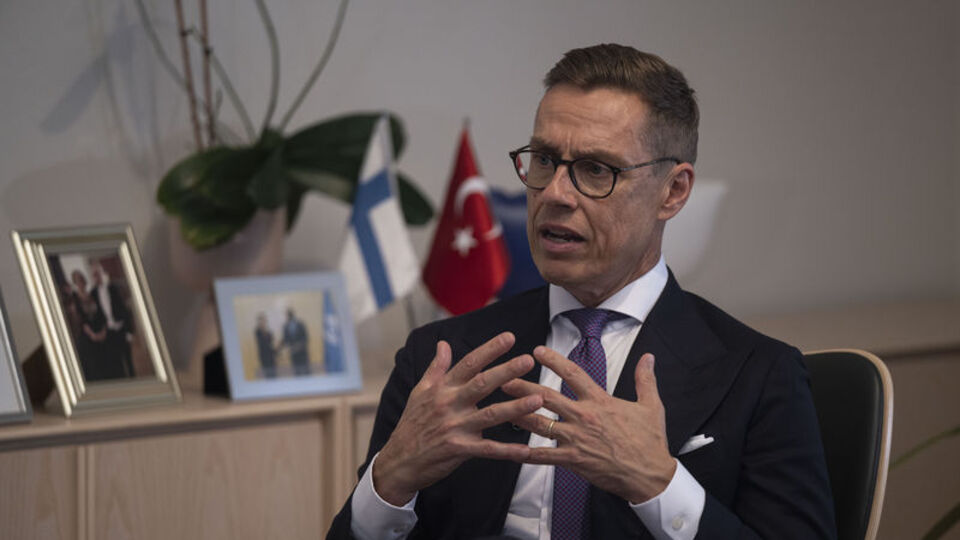 Finlandiya Cumhurbaşkanı Stubb Ankara'da