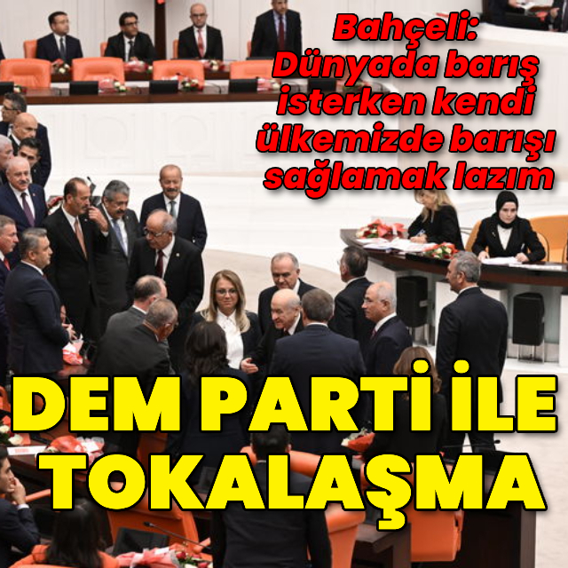 DEM Parti ile tokalaşma