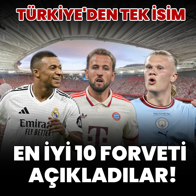  Dünyanın en iyi 10 forvetini duyurdular!