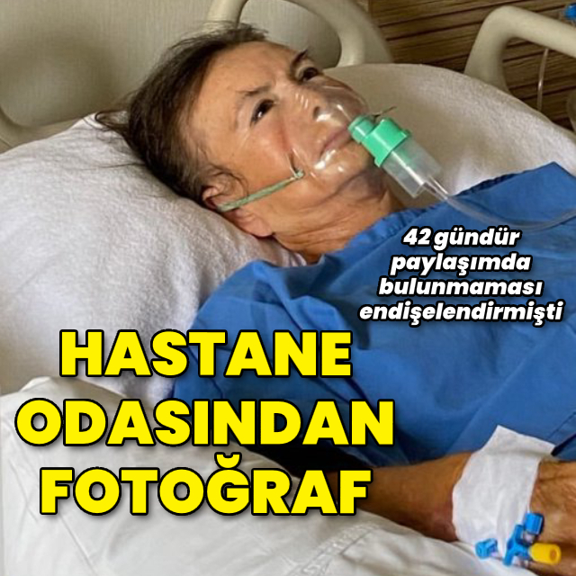  Hastane odasından fotoğraf