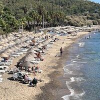 Ekimde sıcaklık 28 derece! Turizmin başkentinde deniz keyfi!