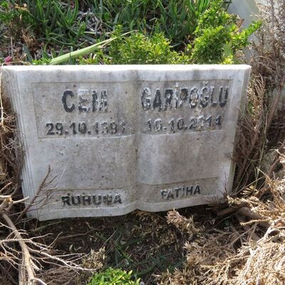 Cem Garipoğlu'nun mezarında önlem