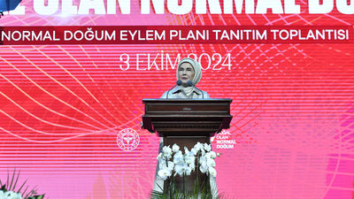 Emine Erdoğan'dan normal doğum çağrısı