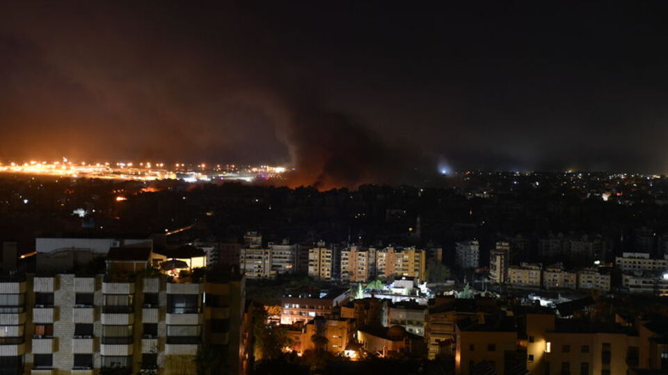 Beyrut'ta çok sayıda patlama