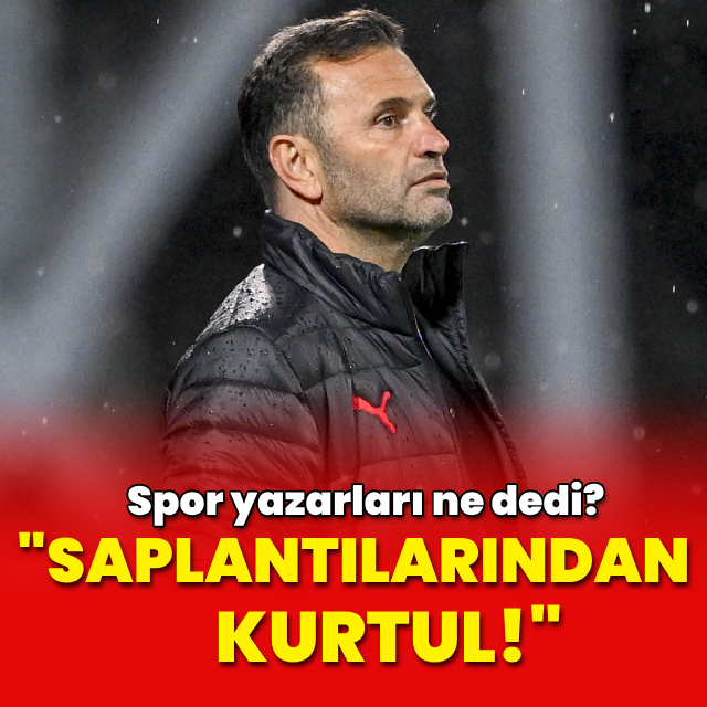 "Saplantılarından kurtul"