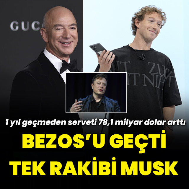 Mark Zuckerberg, Bezos'u geçti yeni hedefi Musk