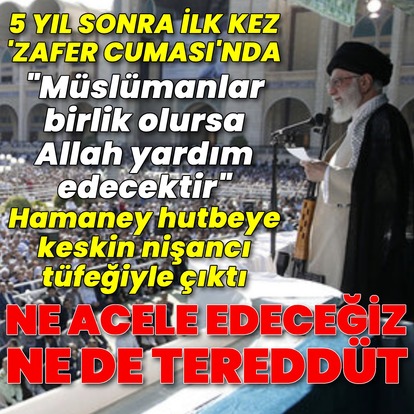  Hamaney'den 5 yıl sonra bir ilk