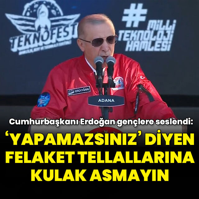 Cumhurbaşkanı Erdoğan'dan açıklamalar