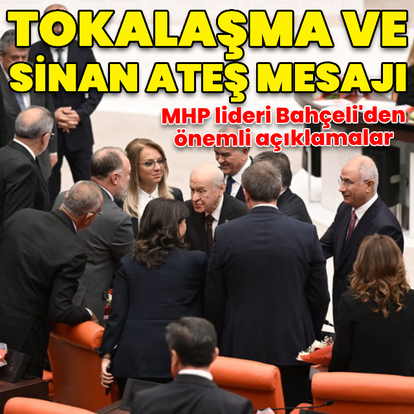 Bahçeli'den Sinan Ateş ve DEM Parti mesajları