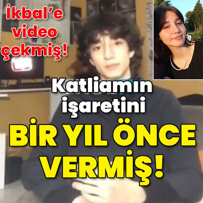  Katliamın işaretini 1 yıl önce vermiş!