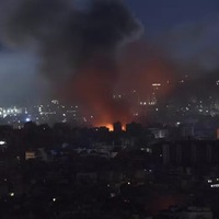 İsrail, Beyrut'u bombalıyor