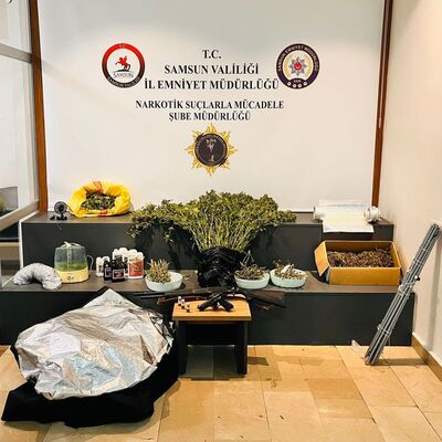 Uyuşturucu imal eden şüpheli yakalandı