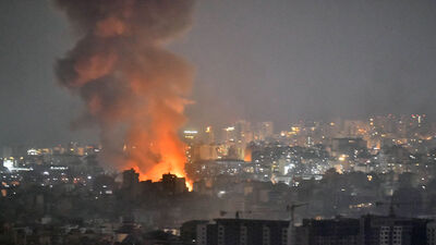 İsrail'den Beyrut'a "en şiddetli" saldırı!