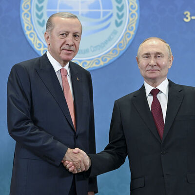 Cumhurbaşkanı Erdoğan, Putin'le görüştü