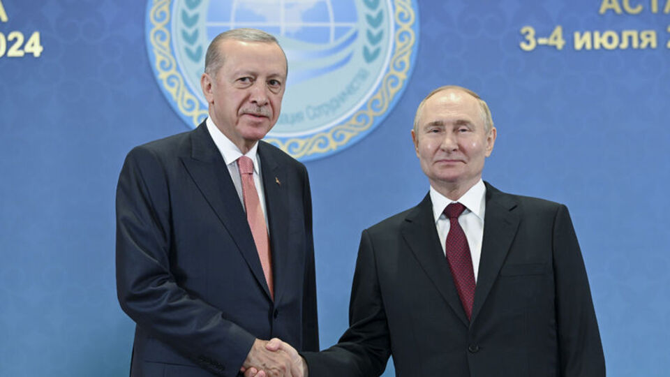 Cumhurbaşkanı Erdoğan, Putin'le görüştü
