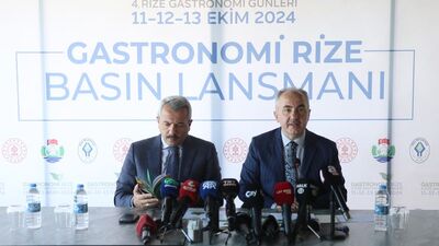 Rize'nin lezzetleri festivalle tanıtılacak