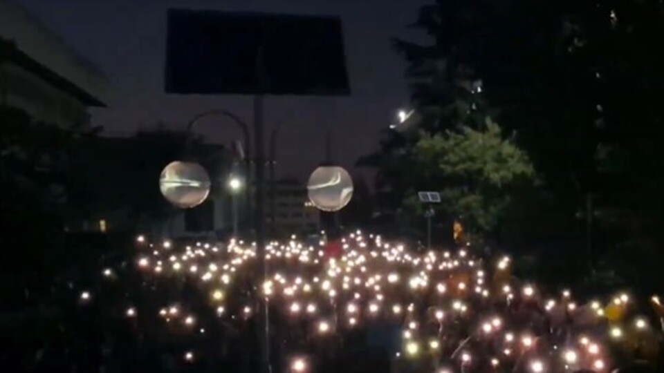 Boğaziçi Üniversitesi'nde eylem