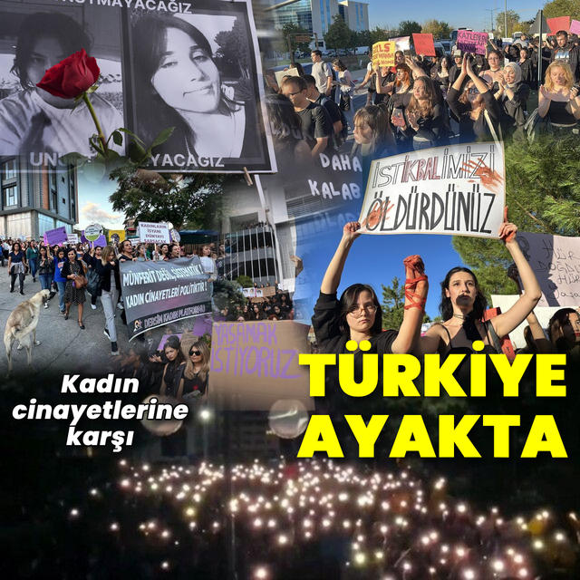 Kadın cinayetleri protesto edildi