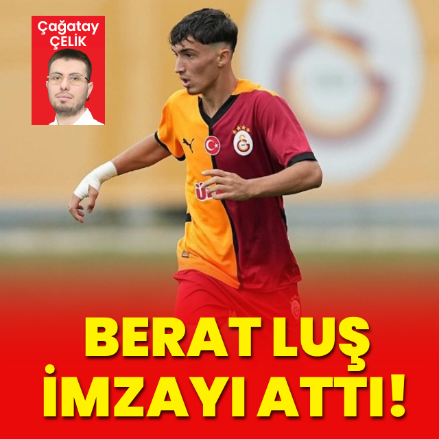 Berat Luş imzayı attı