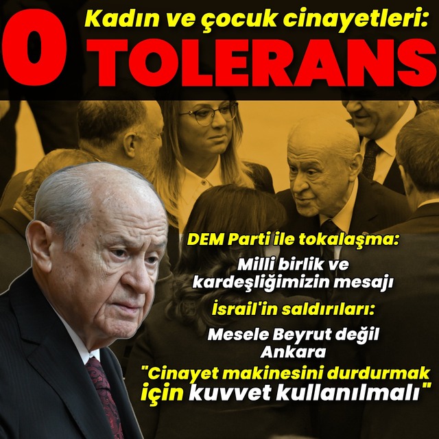 Bahçeli: Doğru siyaset, buluşturan siyasettir