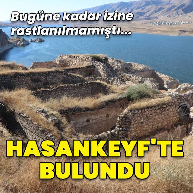 İzine rastlanılmamıştı! Hasankeyf'te bulundu