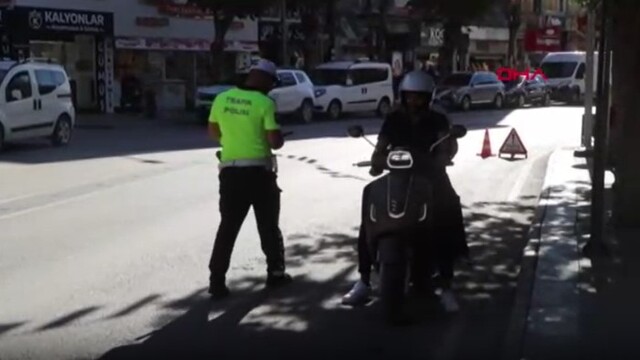 4 günde 38 araç trafikten men edildi