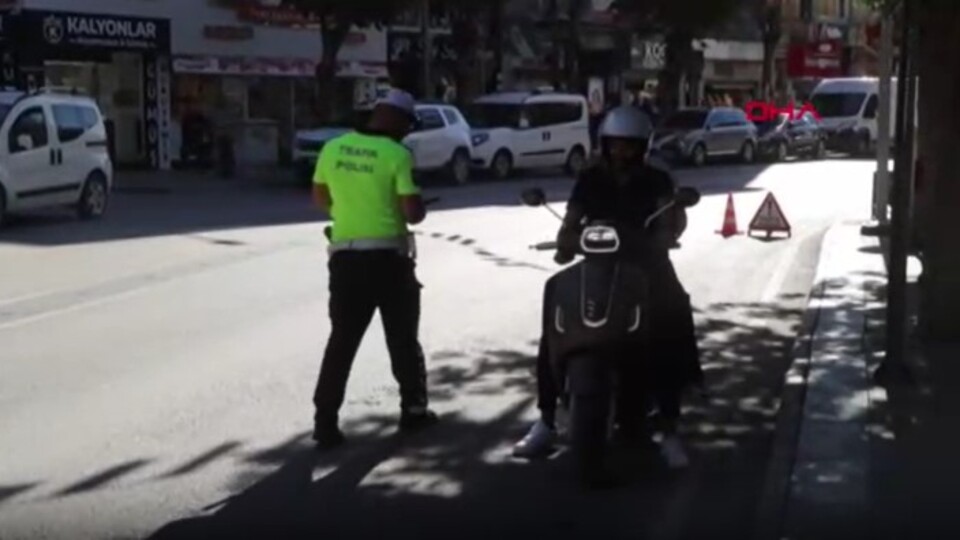 4 günde 38 araç trafikten men edildi