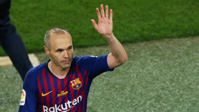 Real Madrid'den Iniesta'ya veda!