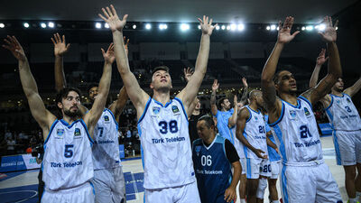 Türk Telekom'dan EuroCup'ta 3'te 3!