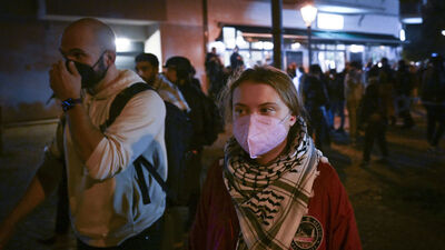 Alman polisinden Greta'ya 'Filistin' engeli