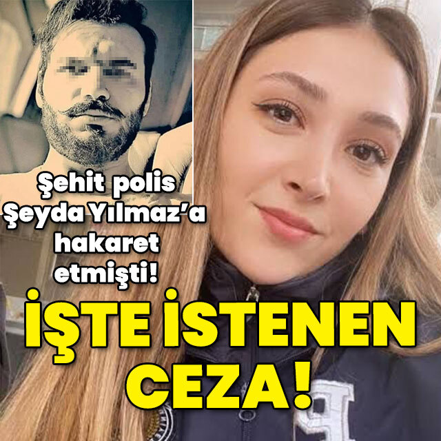 Şehit polis memuru Şeyda Yılmaz'a hakarete dava!