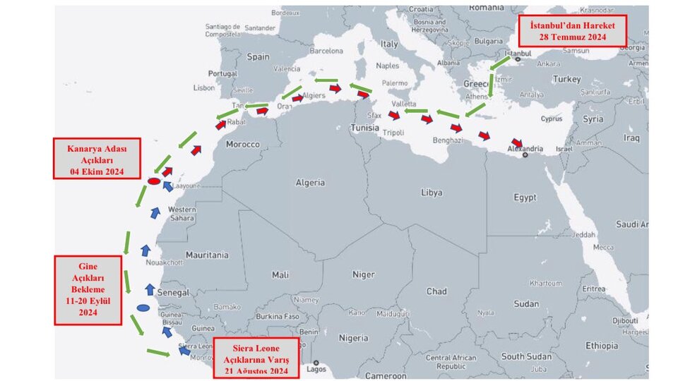 İçişleri'nden "Ras" gemisi açıklaması