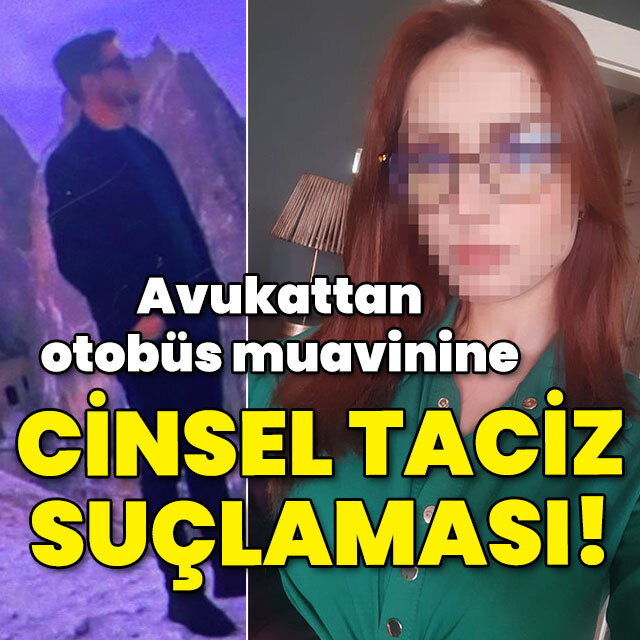 Avukattan, otobüs muavinine 'cinsel taciz' şikayeti!