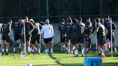 A Milli Takım'da Karadağ mesaisi!