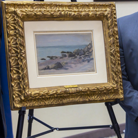 Monet tablosu 83 yıl sonra sahiplerine ulaştırıldı