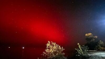 Kastamonu'da kuzey ışıkları